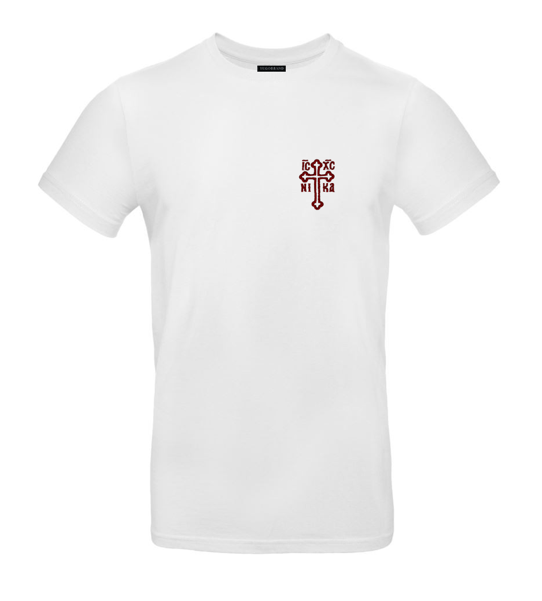 Yugobrand® x embroidered Orthodox Cross T-shirt Men