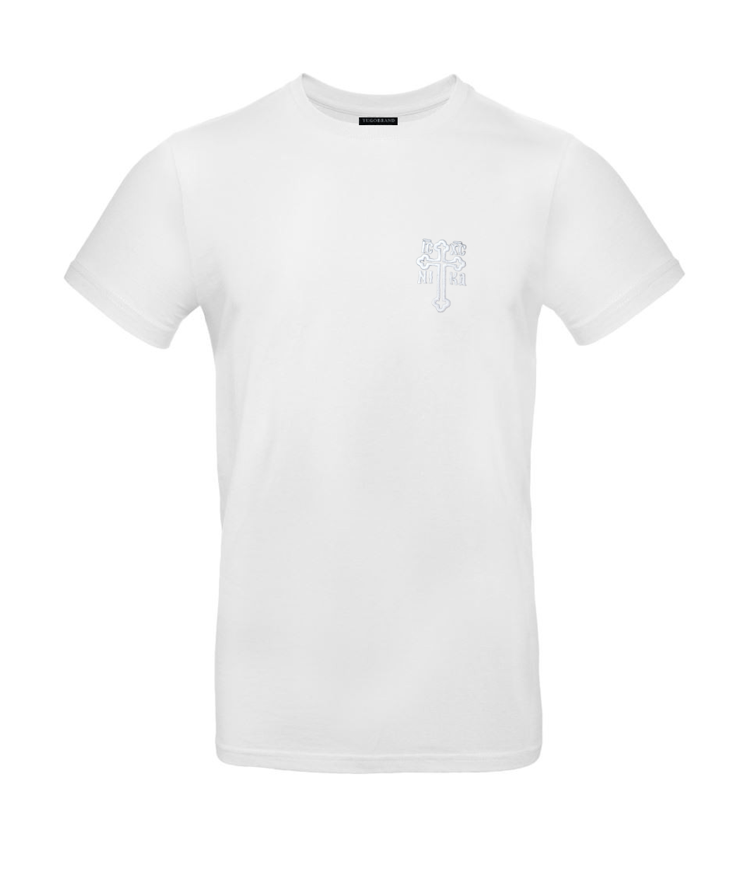 Yugobrand® x embroidered Orthodox Cross T-shirt Men