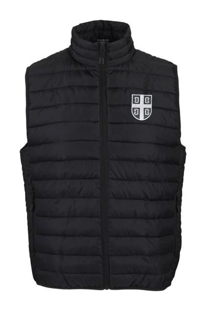 Yugobrand® x embroidered Serbian coat of arms Vest
