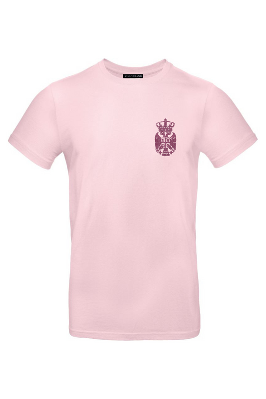 Yugobrand® x embroidered rose Serbian Eagle T-shirt Men