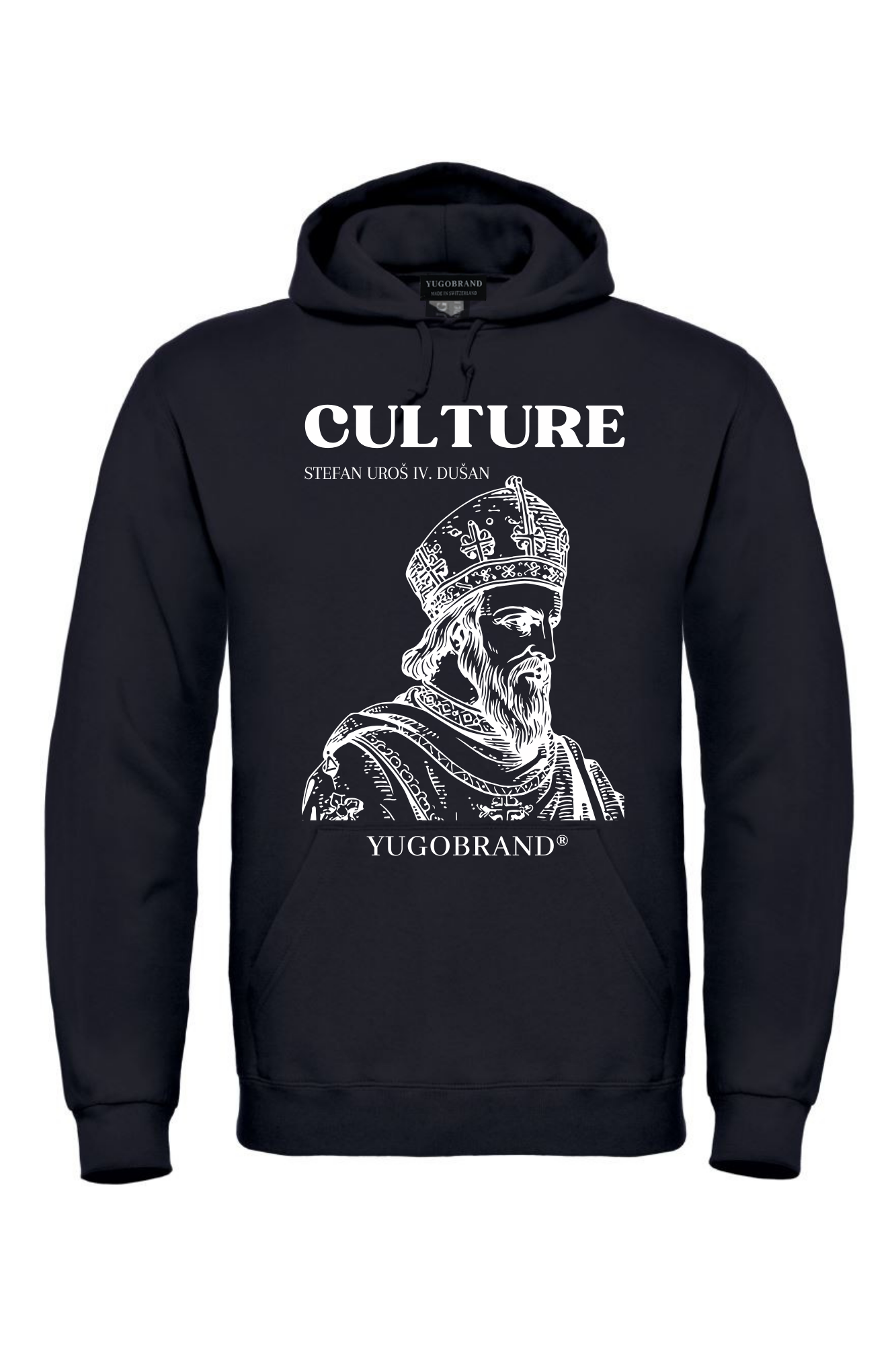 Yugobrand® x CULTURE Stefan Uroš IV. Dušan Hoodie Unisex