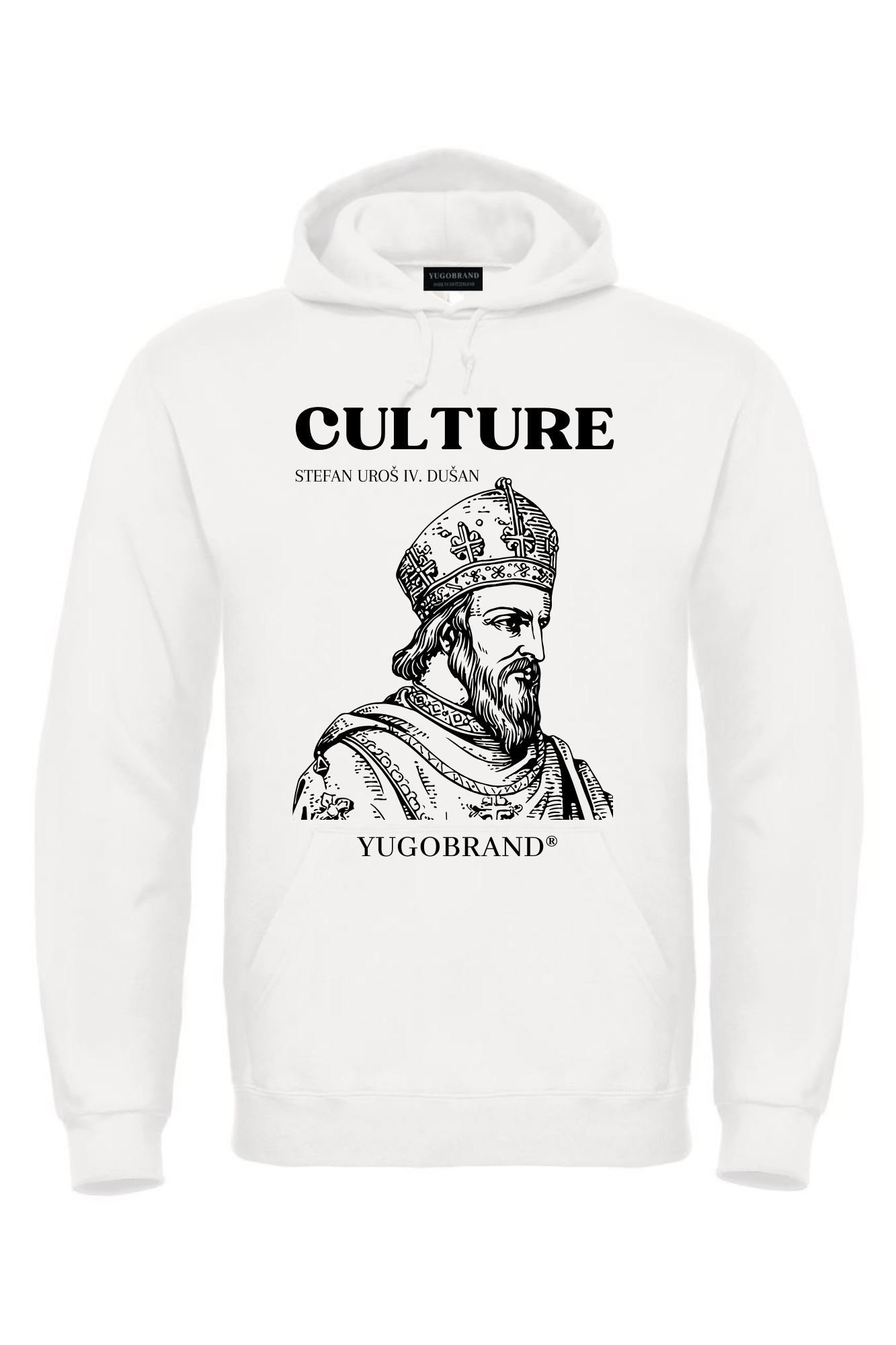 Yugobrand® x CULTURE Stefan Uroš IV. Dušan Hoodie Unisex