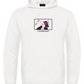 Yugobrand® x embroidered Vojislav Šešelj Hoodie Unisex white