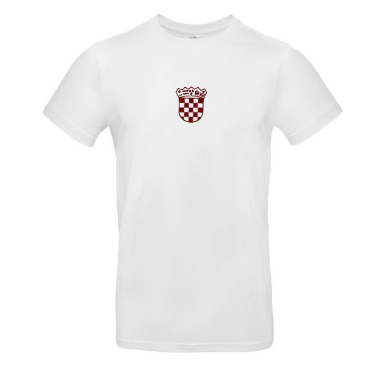 Yugobrand® x embroidered Croatian coat of arms T-shirt Men