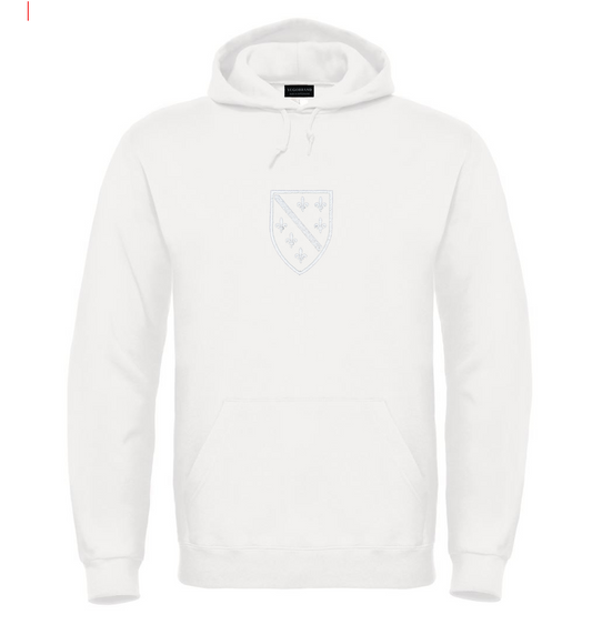 Yugobrand® x embroidered Bosnian coat of arms Hoodie Unisex