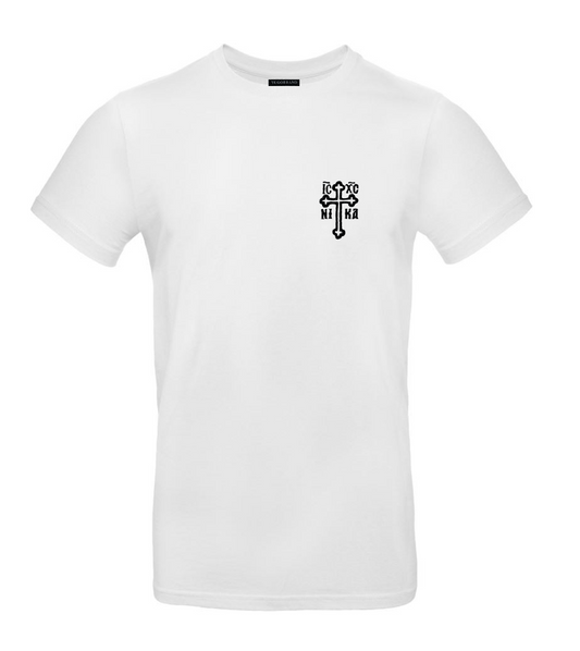 Yugobrand® x embroidered Orthodox Cross T-shirt Men