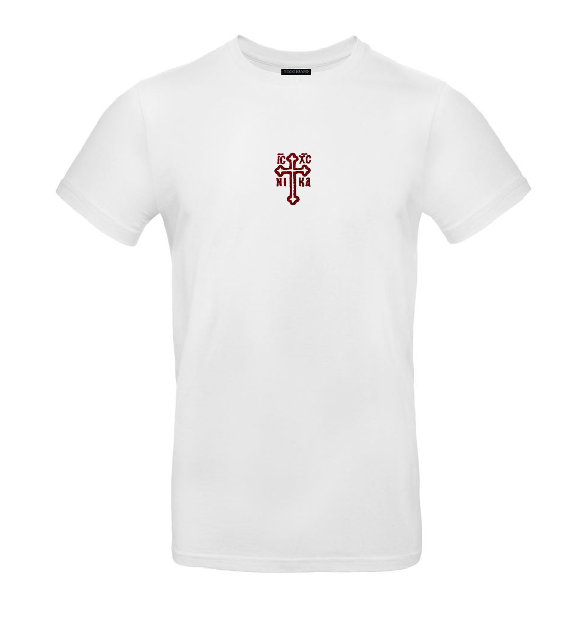 Yugobrand® x embroidered Orthodox Cross T-shirt Men