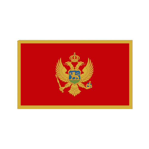 Montenegro Flag | 90 x 150 cm