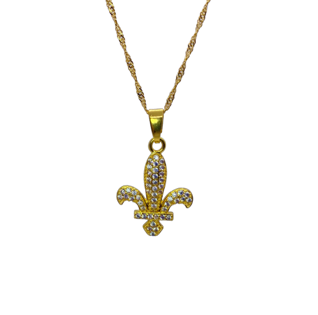 Ljiljan Diamond necklace - gold