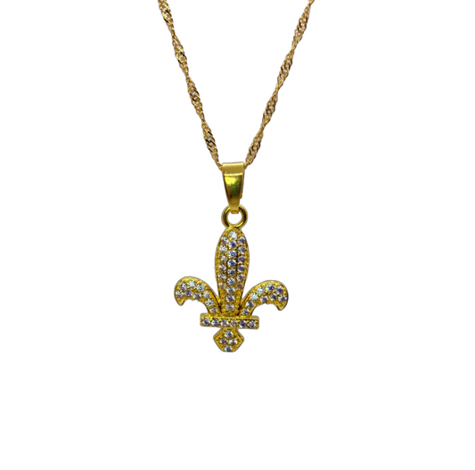Ljiljan Diamond necklace - gold