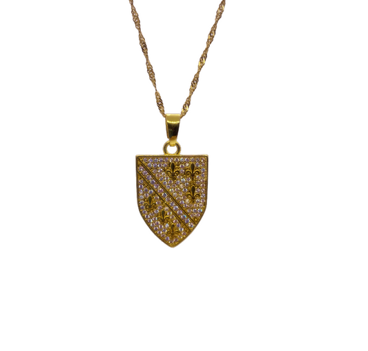 Bosnia Diamond necklace - gold