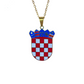 Croatia necklace – color