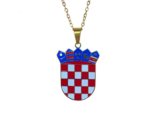 Croatia necklace – color