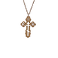 Serbian Orthodox Cross necklace – gold