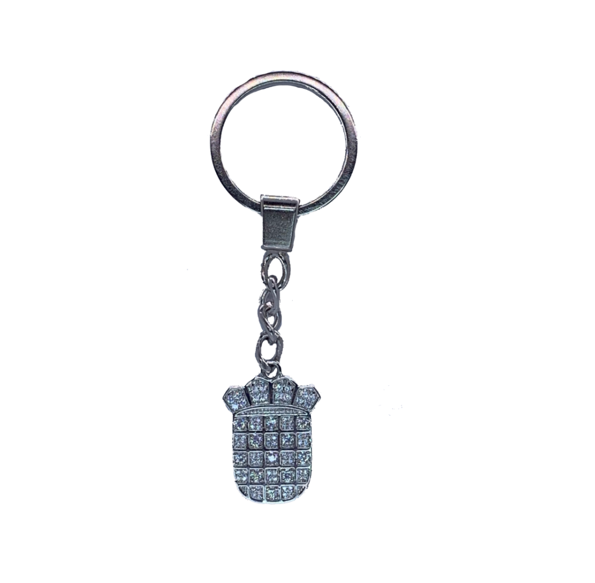 Croatia keychain – silver