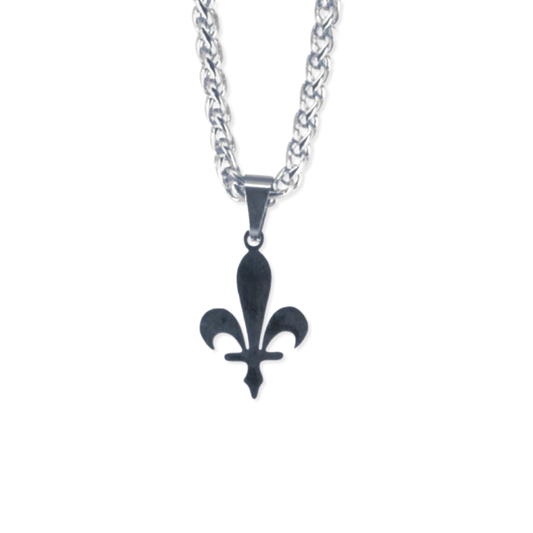 Ljiljan necklace for men - silver