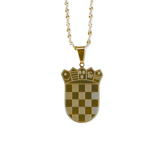 Croatia necklace – gold
