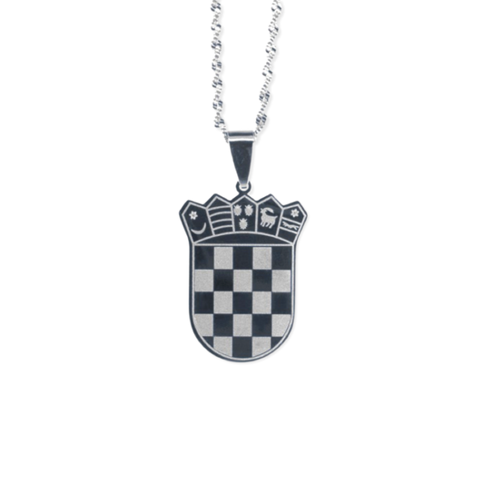 Croatia necklace – silver